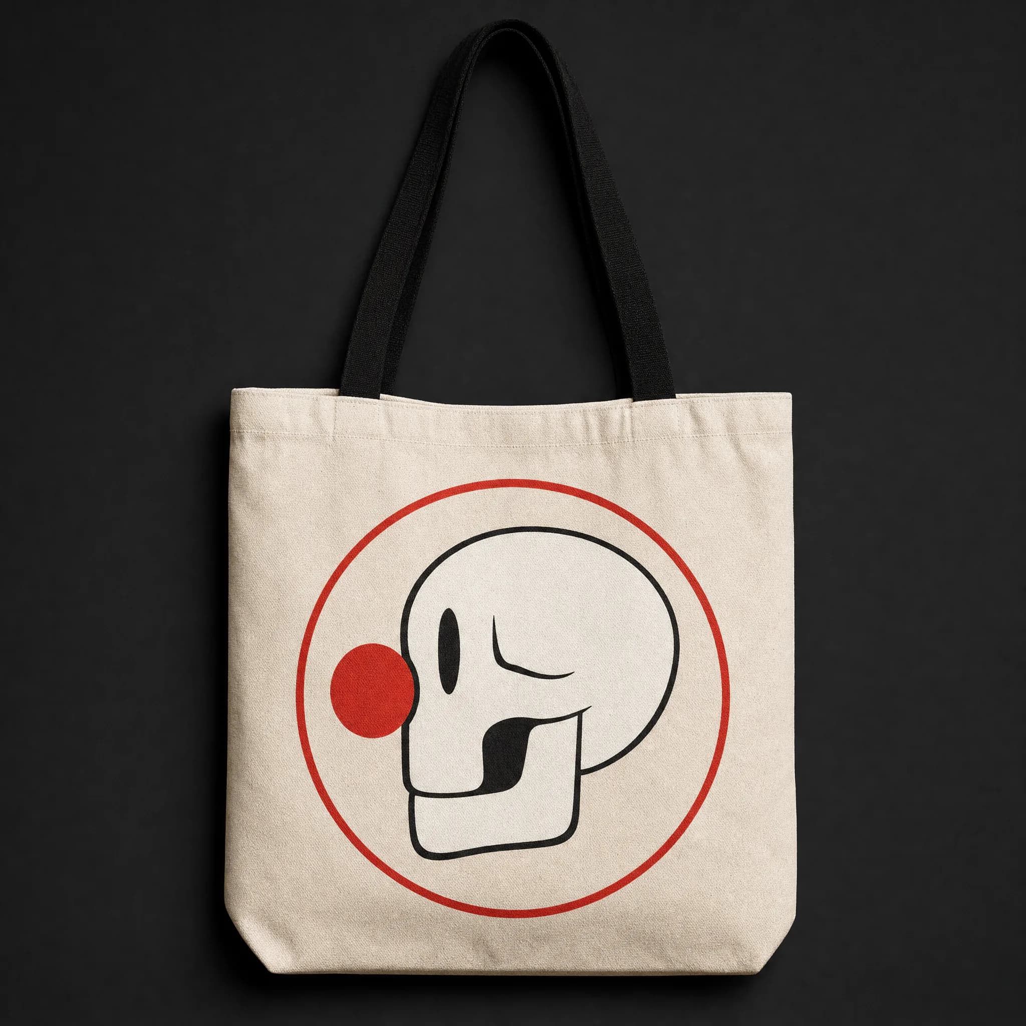 Tote Carry — Lona cruda de 16 oz