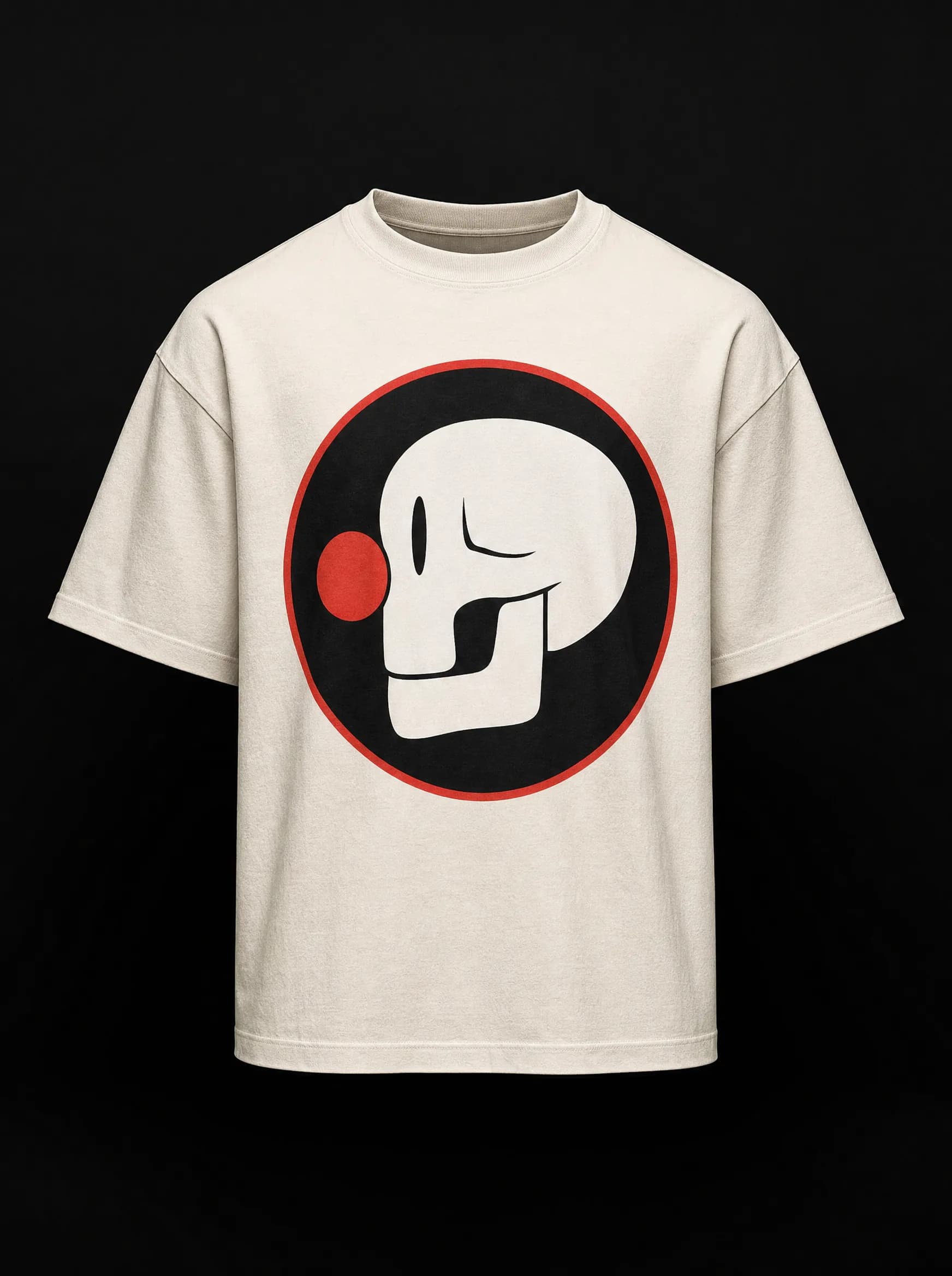Camiseta Bone — Algodón teñido en prenda de 260 g/m²